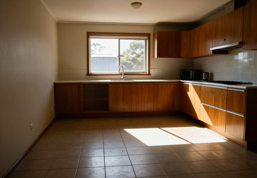 Cockroach Treatment in a Kitchen